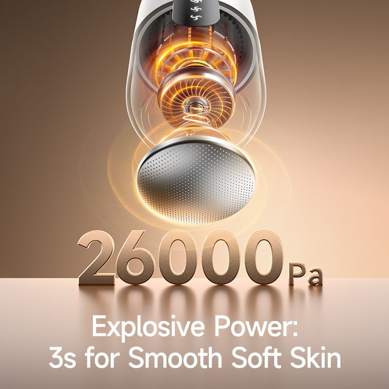 Smart Electric Foot File, 26000Pa Suction, Smooth in 3 Seconds, IPX6 Waterproof, Portable Foot Care/black - Image 5