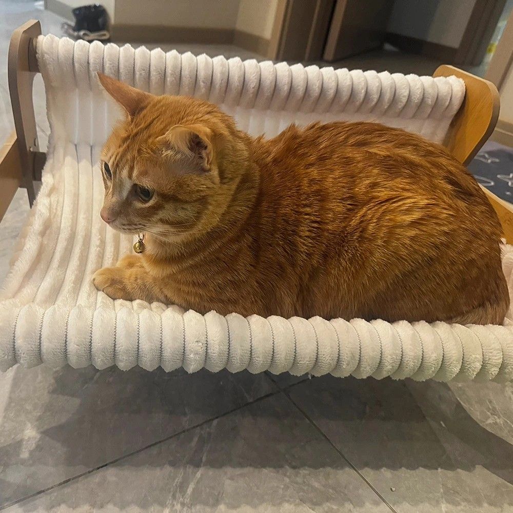 Plush Cat Bed, Cat Sofa, Warm Cat Lounge Chair, Dog Bed for Sleeping and Playing, Dog Sofa - Image 6