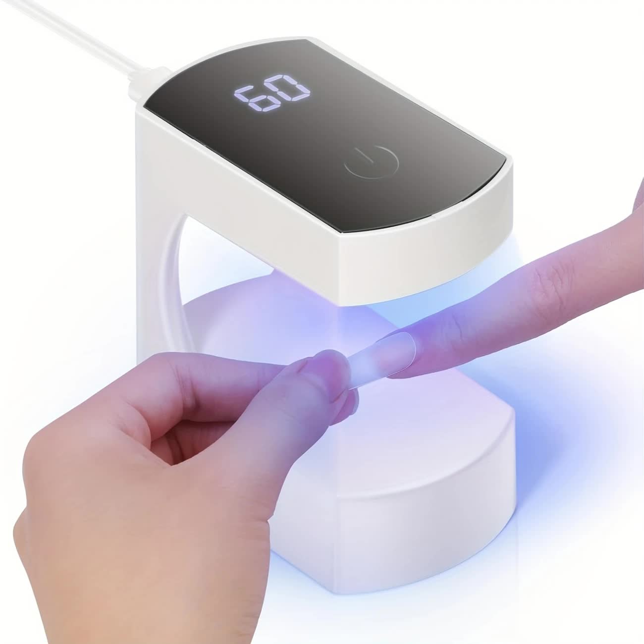 Mini Nail Lamp: Portable, Fast-Drying, Enjoy DIY Nail Fun On-the-Go - Image 1