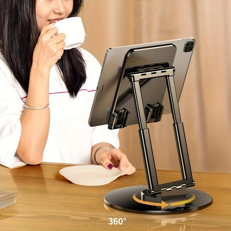 All-round Rotation, Rock-solid on Desktop —— Free Height Adjustment, One Stand for All Scenarios - Image 3