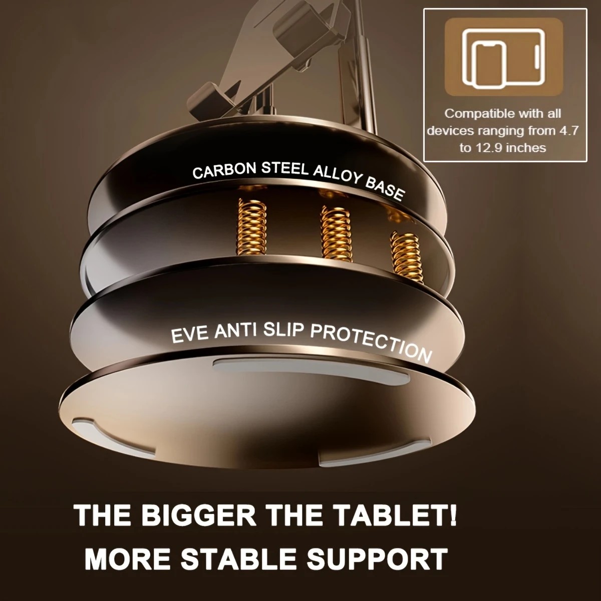 All-round Rotation, Rock-solid on Desktop —— Free Height Adjustment, One Stand for All Scenarios - Image 4
