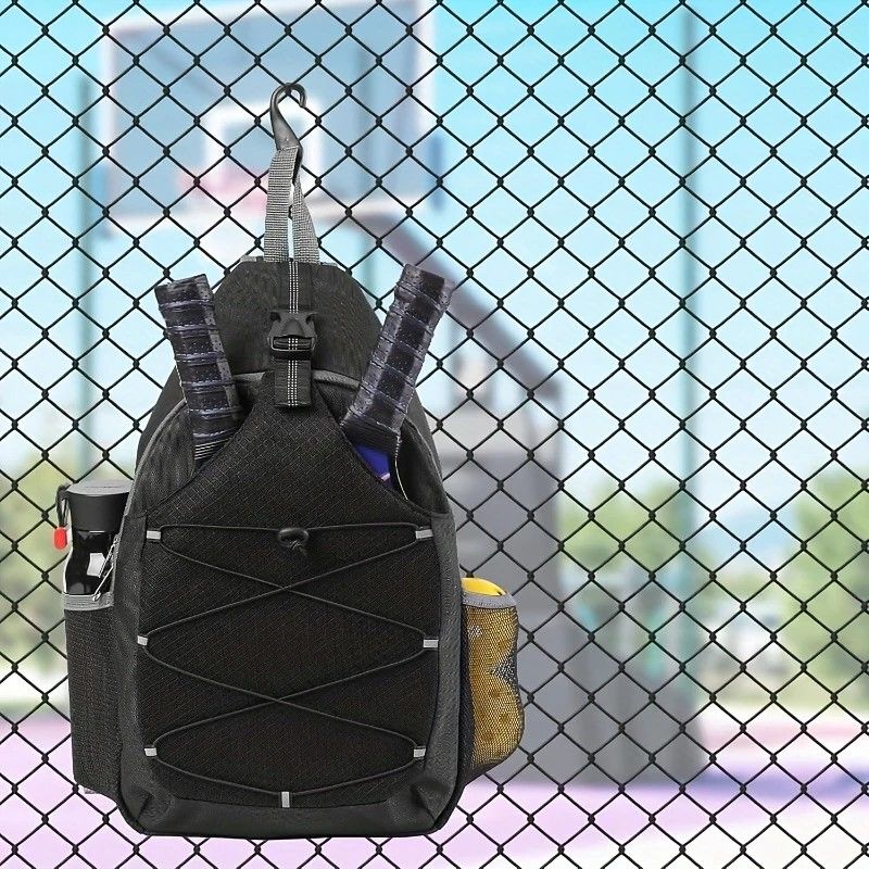 Features a dedicated paddle sleeve and a spacious main storage compartment for clothes, shoes, or gear.BLACK - Image 4