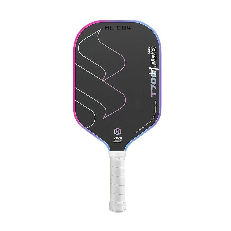 T700 Carbon Fiber Pickleball Paddle 16mm Core Lightweight Single Paddle with Polymer Honeycomb Core（bluish violet） - Image 8