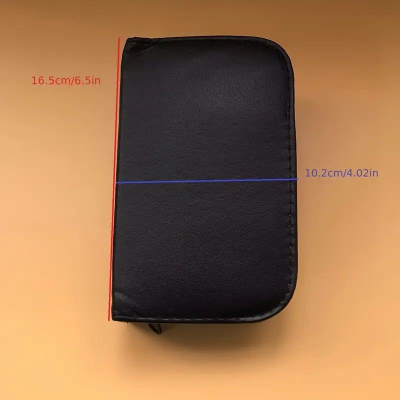7-in-1 Travel Case Black and Neutral Shoe Brush Cleaning Kit - Image 3