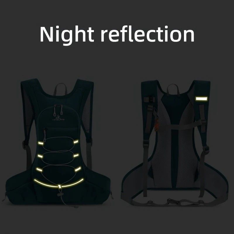 Lightweight Trail Running Hydration Backpack, Cycling Hiking Mountaineering Backpack, Night-Reflective Breathable Design(PINK) - Image 7