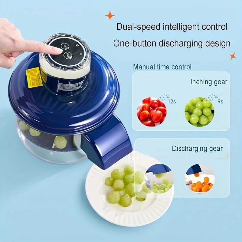 Electric Fruit Peeler  Automatic Peeling Machine for Grapes, Cherry Tomatoes, and Garlic  Multifunctional Kitchen Tool - Image 3