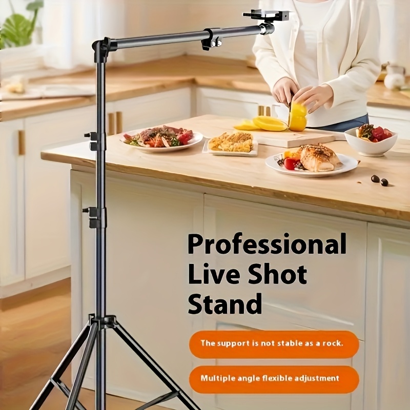 **Multi-Angle Flexible Shooting Stand: Your All-in-One Portable Assistant for Stable HD Live Streaming and Content Creation** - Image 1