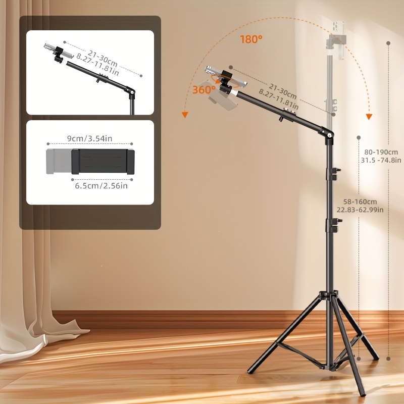 **Multi-Angle Flexible Shooting Stand: Your All-in-One Portable Assistant for Stable HD Live Streaming and Content Creation** - Image 2