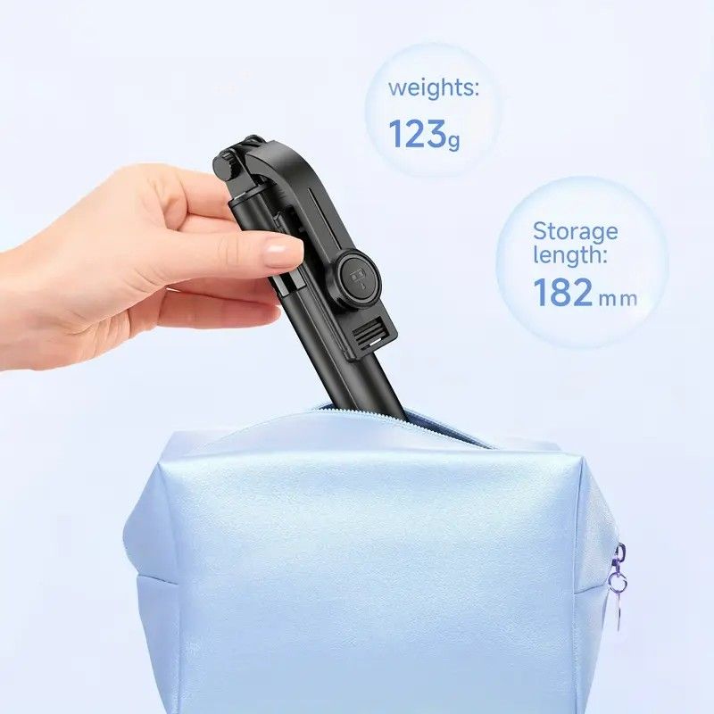 Upgraded Clamp Selfie Stick Tripod: Bluetooth Remote Control, Portable Detachable Design, One Rod, Multiple Functions - Image 3