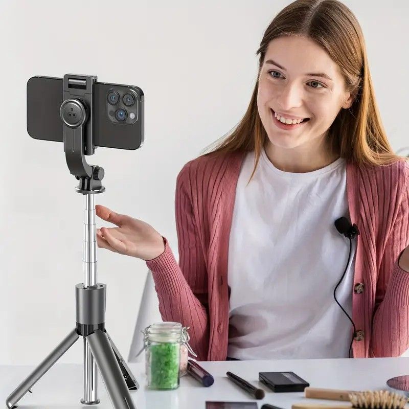 Upgraded Clamp Selfie Stick Tripod: Bluetooth Remote Control, Portable Detachable Design, One Rod, Multiple Functions - Image 5