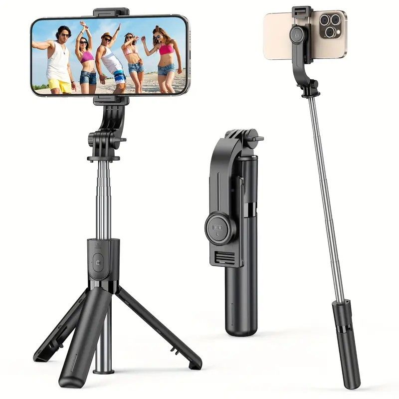 Upgraded Clamp Selfie Stick Tripod: Bluetooth Remote Control, Portable Detachable Design, One Rod, Multiple Functions - Image 7