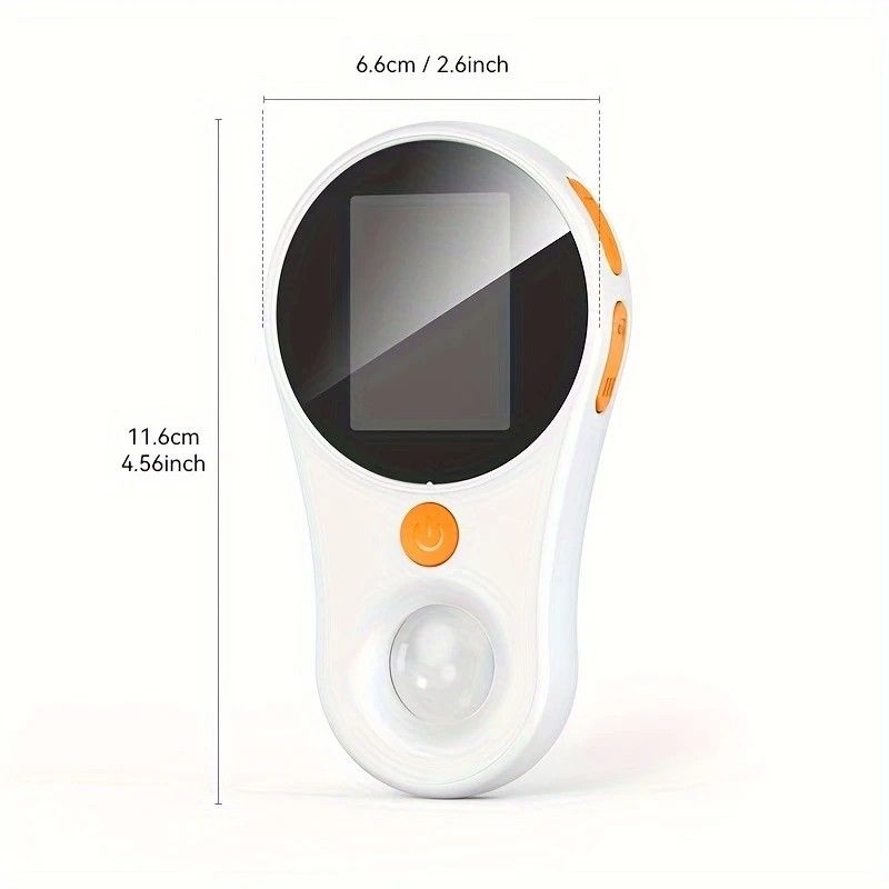 2 Inch 500X HD Portable Handheld Digital Microscope with Screen USB Connect to Computer for Plant Insect Repair Inspection.WHITE - Image 1