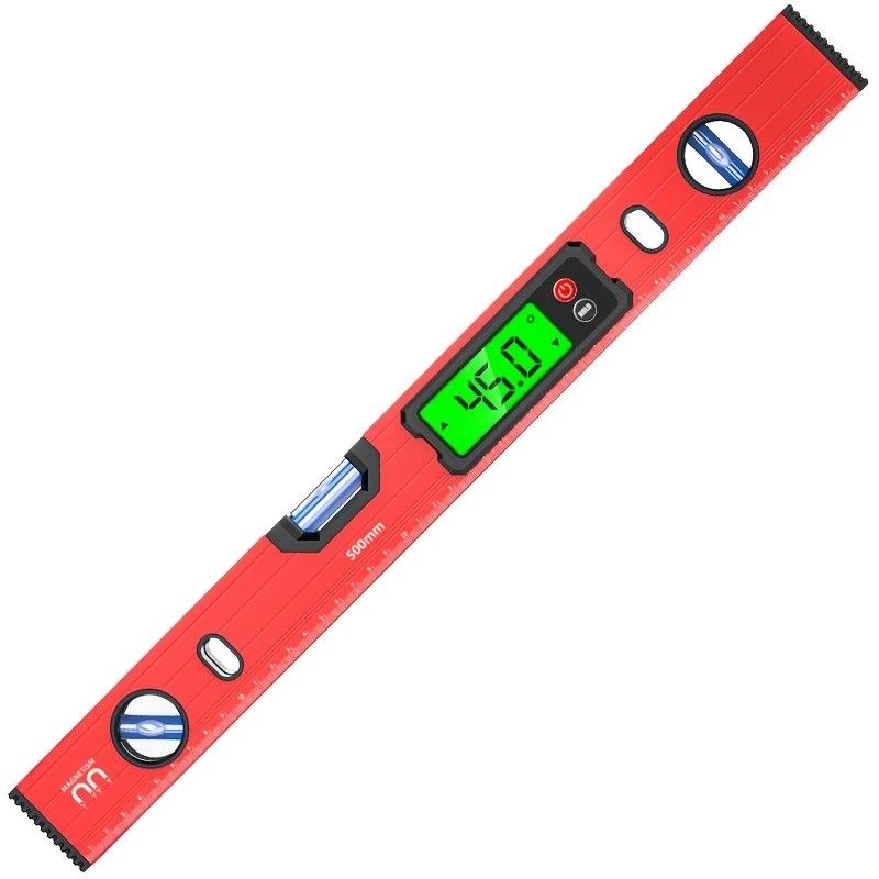 400mm Digital Level with Backlit LCD Display, Strong Magnetic Base, and Heavy-Duty Aluminum Alloy Material - Image 1