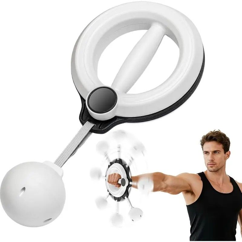 Unisex 360° Hand Rotation Forearm Trainer Arm Shoulder Chest Workout Home Gym Equipmen - Image 1