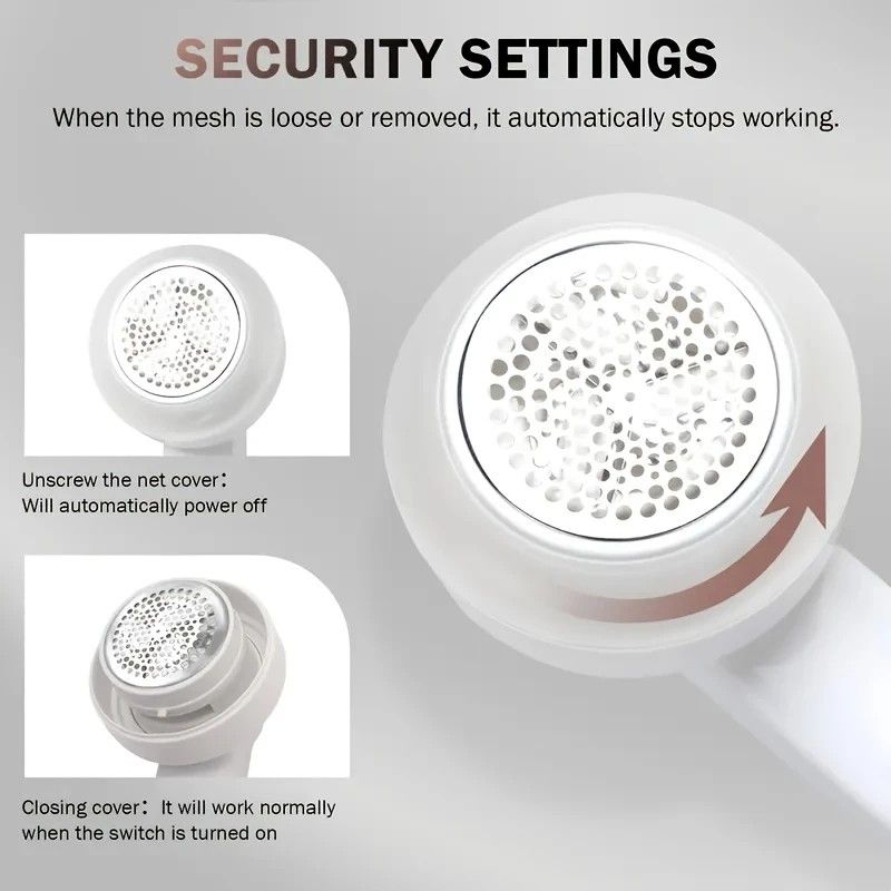 Efficient Lint Remover, multi-functional, powerful lint removal, safe and portable, rejuvenates clothing effortlessly. - Image 3
