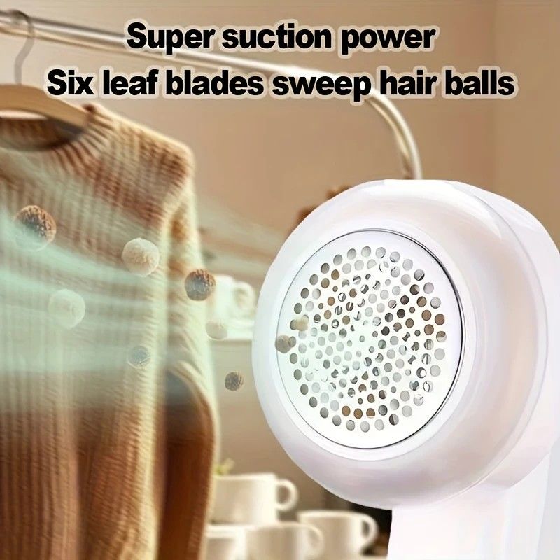 Efficient Lint Remover, multi-functional, powerful lint removal, safe and portable, rejuvenates clothing effortlessly. - Image 6
