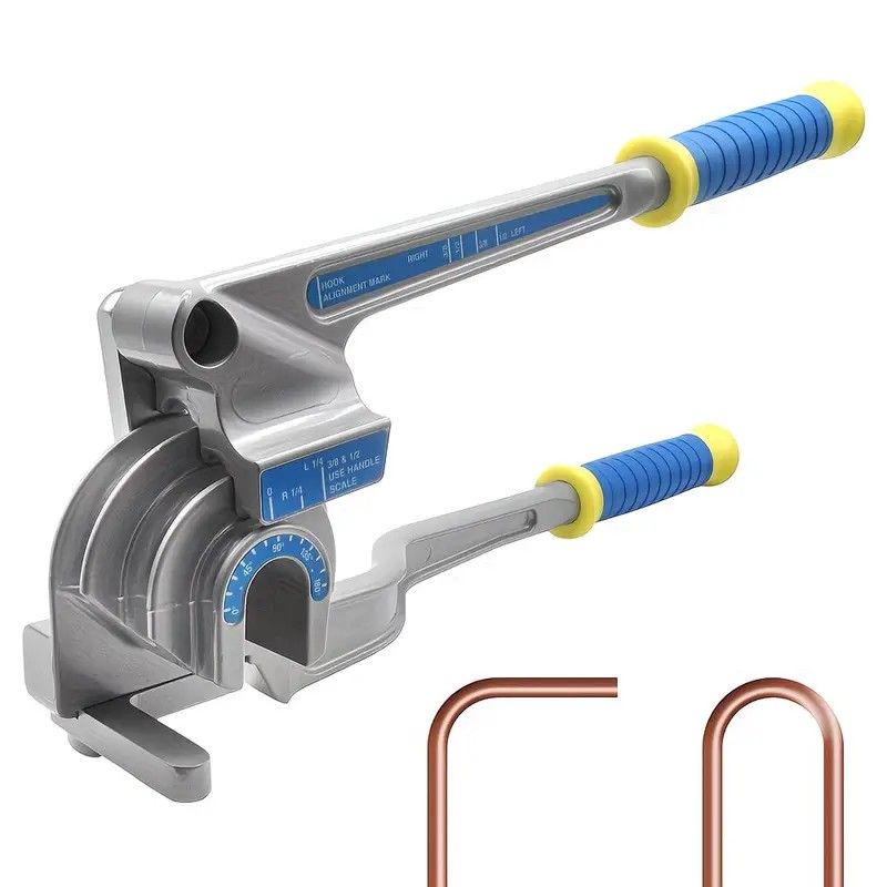 Multifunctional Manual Tube Bender, 0-180° Precision Bending, Compatible with Three Pipe Diameters, Effortless and Easy to Operate - Image 8