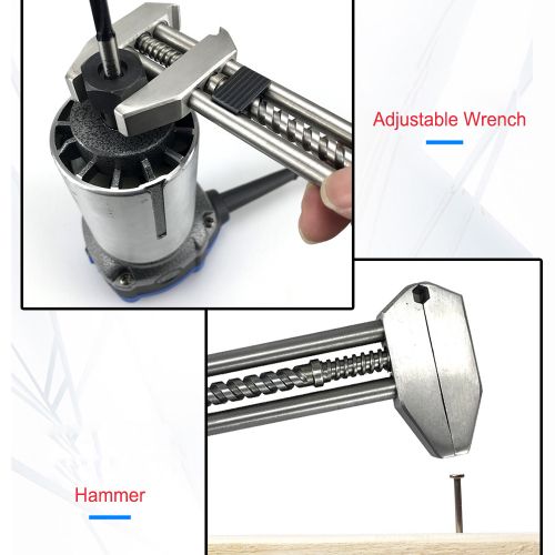 Multitool Adjustable Wrench – Portable Stainless Steel Multi-Function Wrench with Bottle Opener, Hammer & Box Cutter, Survival & EDC Tool - Image 7