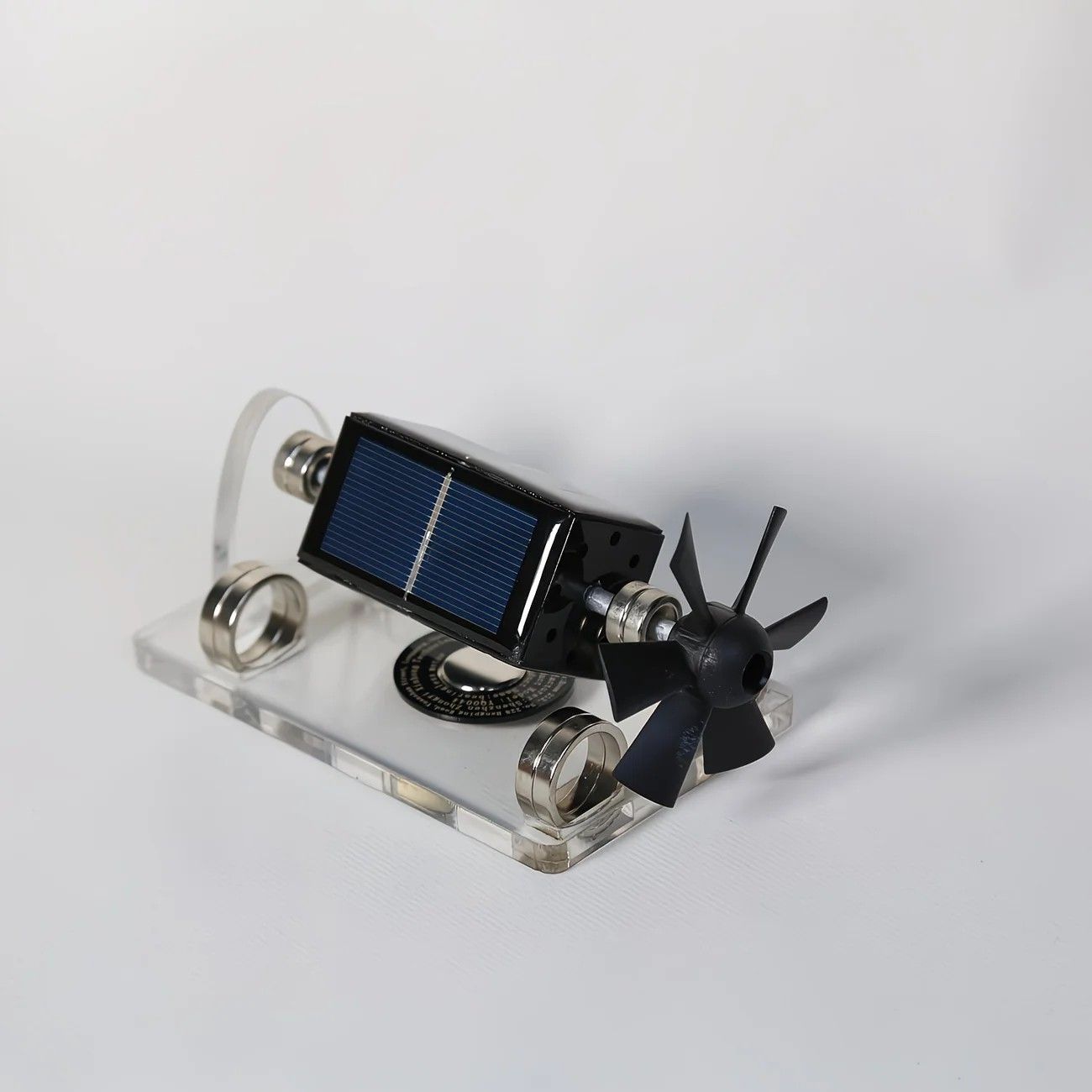 Magnetic levitation solar ornament, zero power consumption anti-gravity rotation, light luxury desktop decoration, full of tech appeal, perfect for gifting or personal use. - Image 7