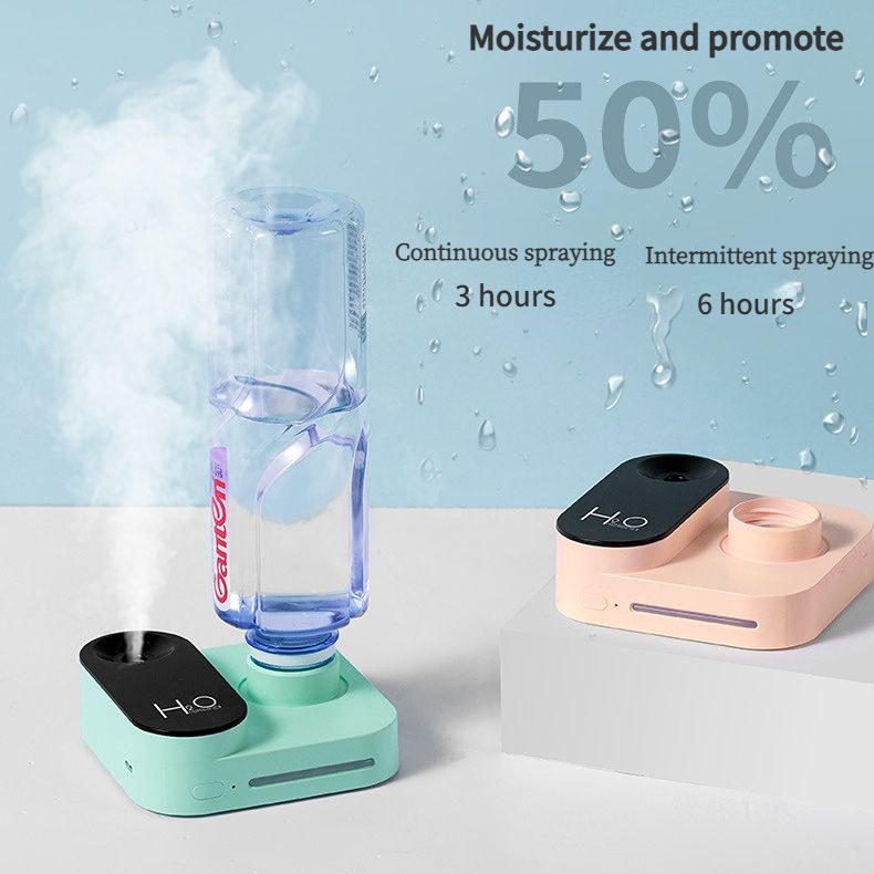 Winter Dryness Savior! Portable Humidifier Goes Viral, Your On-the-Go Hydration Essential for Business Trips and Office(WHITE) - Image 6