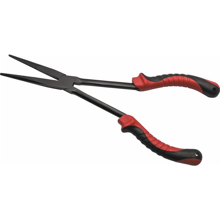 Multi-functional Fishing Pliers - Long Nose, Rust-proof & Anti-slip, Easy Hook Removal & Fish Control(Red straight pliers） - Image 1