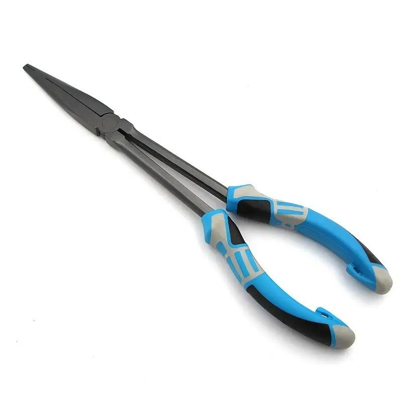 Multi-functional Fishing Pliers - Long Nose, Rust-proof & Anti-slip, Easy Hook Removal & Fish Control(Red straight pliers） - Image 4