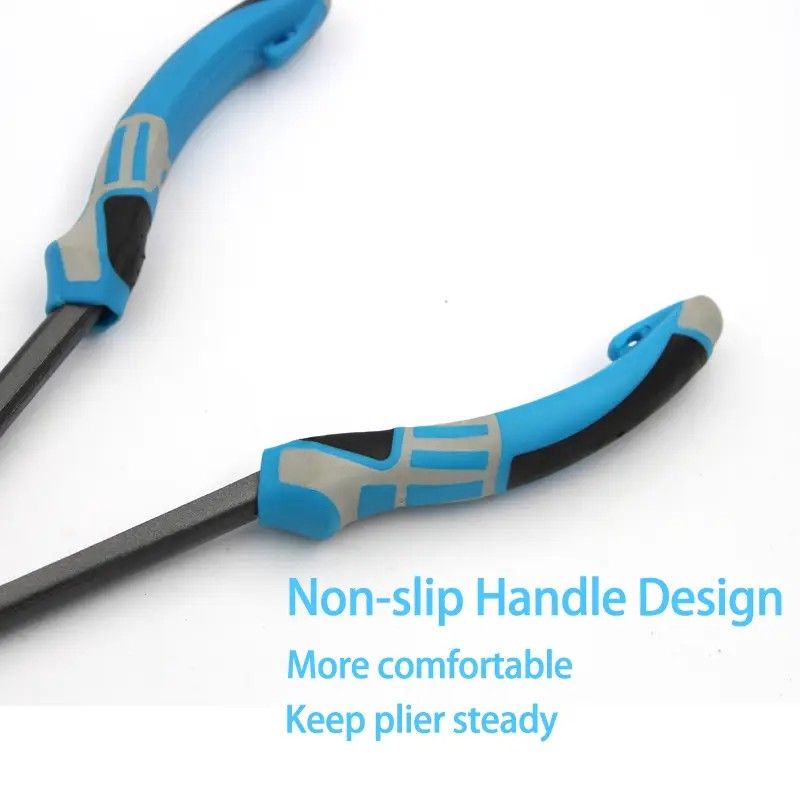 Multi-functional Fishing Pliers - Long Nose, Rust-proof & Anti-slip, Easy Hook Removal & Fish Control(Red straight pliers） - Image 5