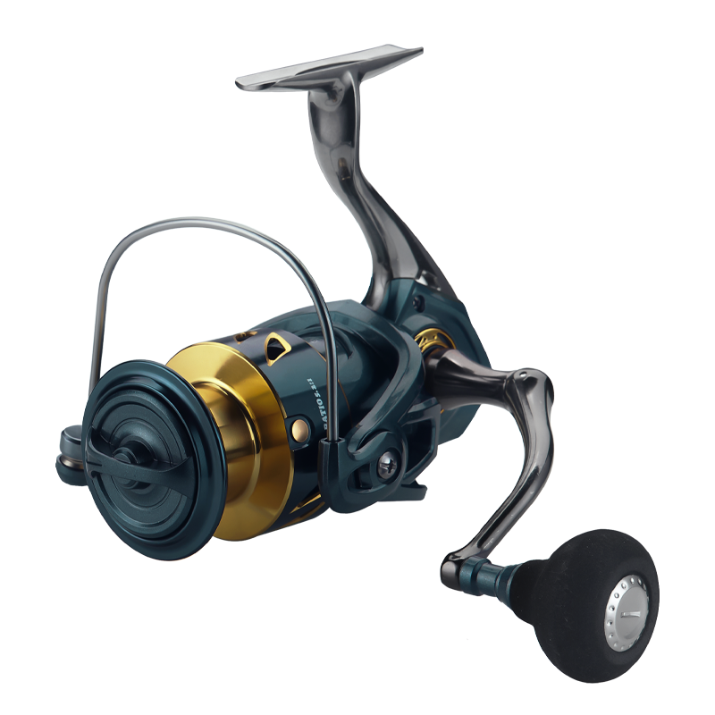 DEUKIO All-Purpose Spinning Reel, 15kg Max Drag + CNC Metal Handle, Zero-Gap Waterproof Design, Ultra-Stable for Landing Big Fish（SA3000) - Image 1