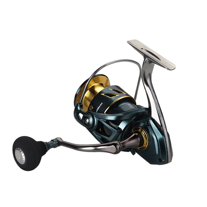DEUKIO All-Purpose Spinning Reel, 15kg Max Drag + CNC Metal Handle, Zero-Gap Waterproof Design, Ultra-Stable for Landing Big Fish（SA3000) - Image 6