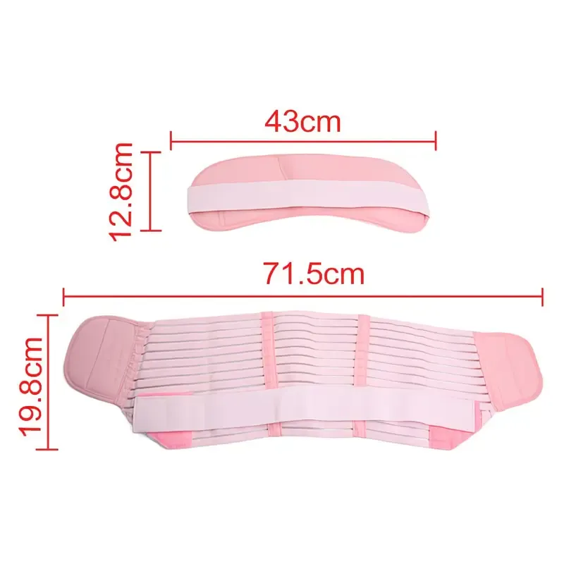 2-in-1 Pregnancy Support & Belly Band, Breathable Skin-Friendly Lightweight, Ergonomic Fit, Relieves Lower Back & Pubic Discomfort, Full Protection During Pregnancy & Postpartum/complexion.XL code - Image 7