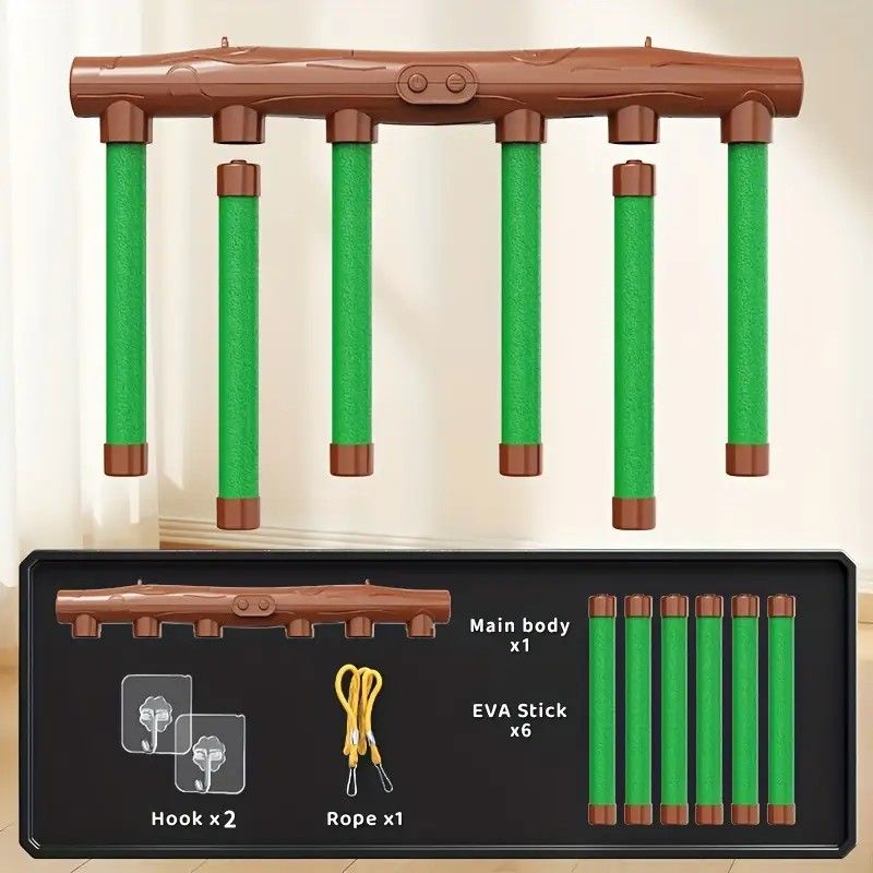 Smart Reaction Challenge Stick: Family Interactive Reflex Training Toy, Three Speed Adjustable, Hand-Eye Coordination and Focus Enhancement Tool(GREEN) - Image 1