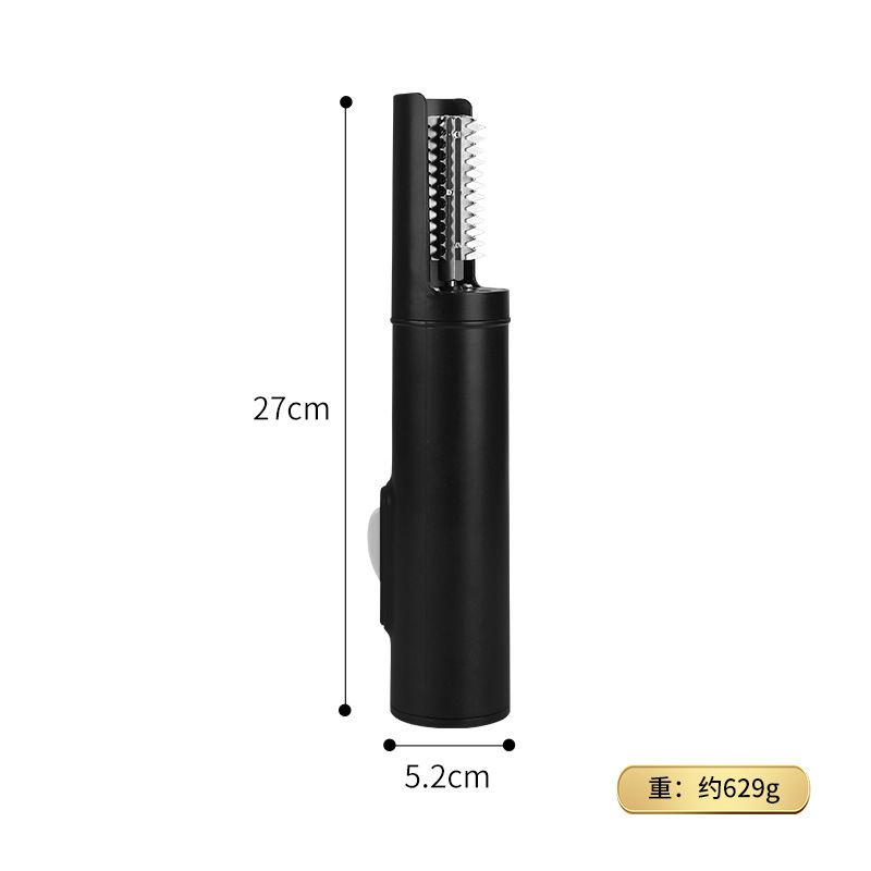 Electric Fish Scaler | Stainless Steel Shield Prevents Splashing, Offset Blade Wheel for Efficient Descaling, USB Rechargeable with Long Battery Life, Suitable for Both Freshwater and Saltwater Fish, Ideal for Home and Commercial Use(BLACK) - Image 1