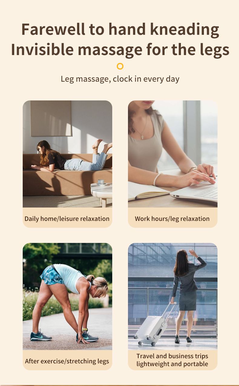 EMS pedicure machine: 8 modes and 32 files, intelligent acupoint massage, relieving fatigue and improving leg shape, a portable foot care expert shared by the whole family! /coffee color - Image 7