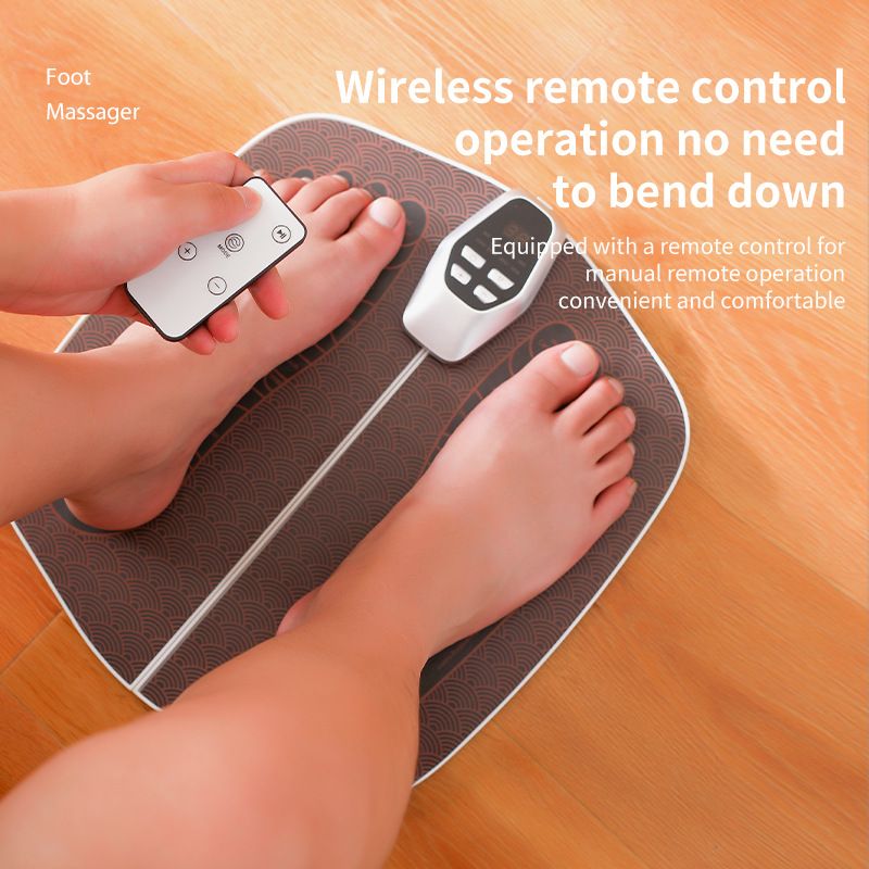 EMS pedicure machine: 8 modes and 32 files, intelligent acupoint massage, relieving fatigue and improving leg shape, a portable foot care expert shared by the whole family! /black - Image 3