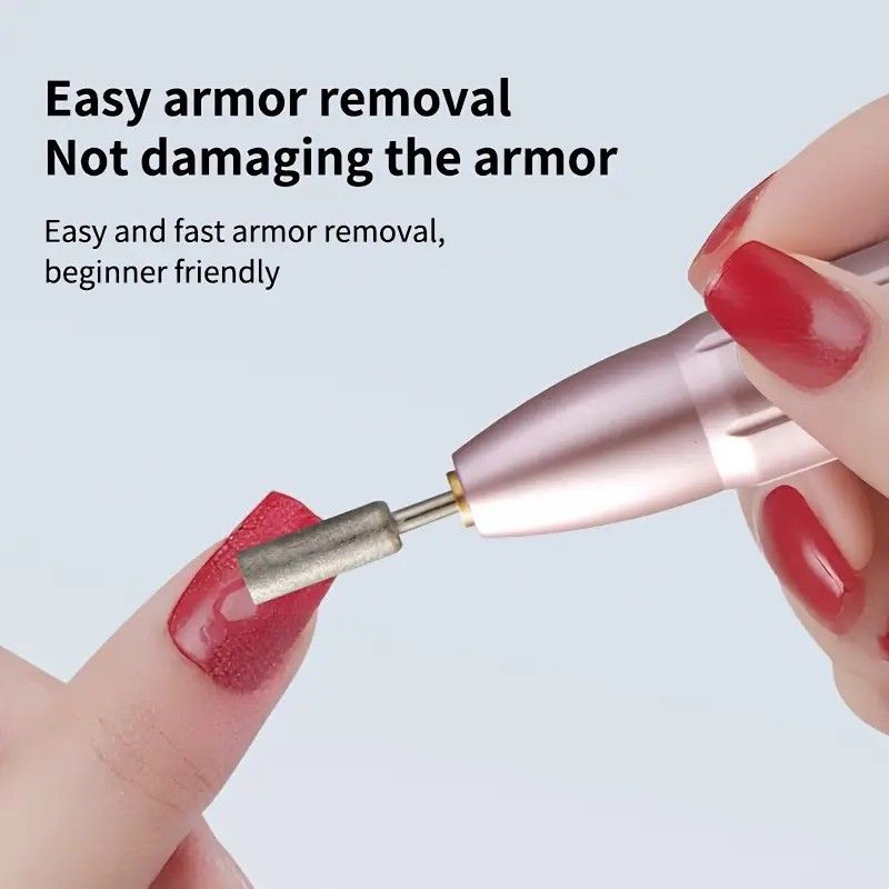 Professional Nail Drill: Quiet and Efficient, LED Digital Display, 31 Accessories for All-in-One Use, Easy for Beginners to Master。white - Image 4