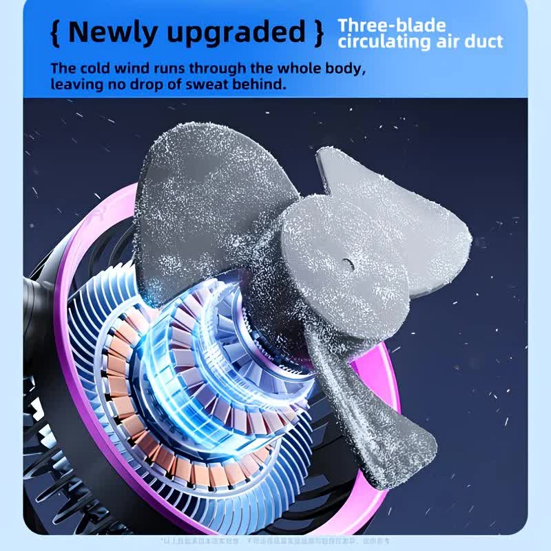Grayish Purple   AI Smart Circulating Fan: 4 Modes + Silent Airflow, Your All-Scenario Cooling Companion。 - Image 8