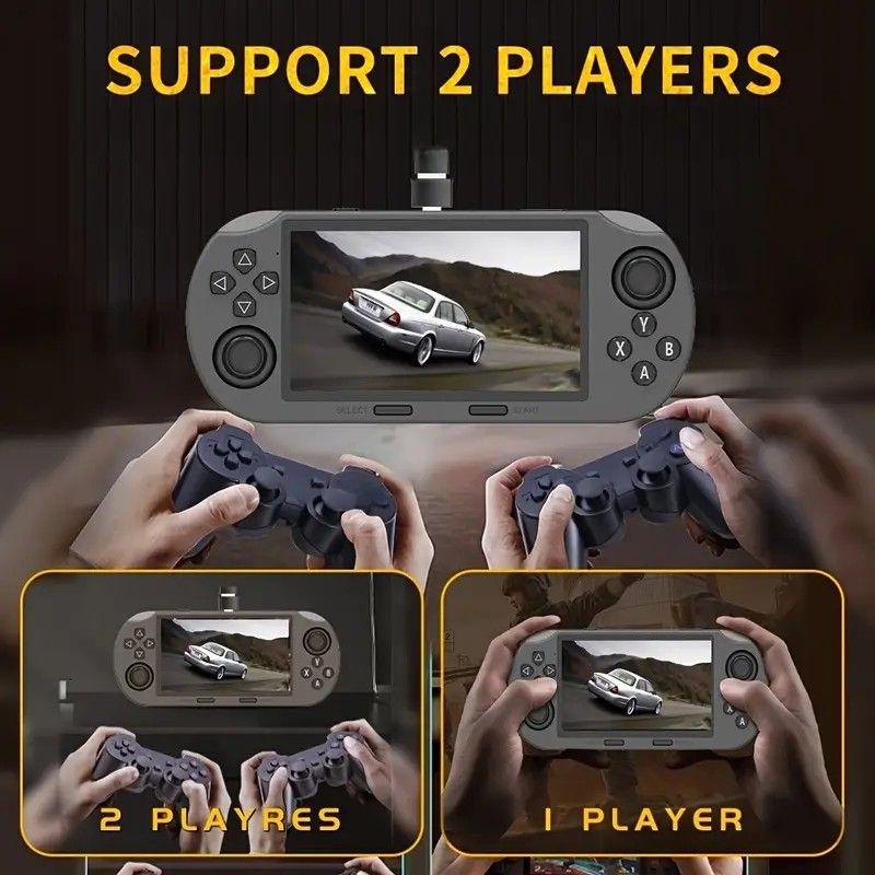 SF3000 64G Portable Handheld Game Console with IPS Screen Retro Video Game Console, Perfect as Adult Gift - Image 3