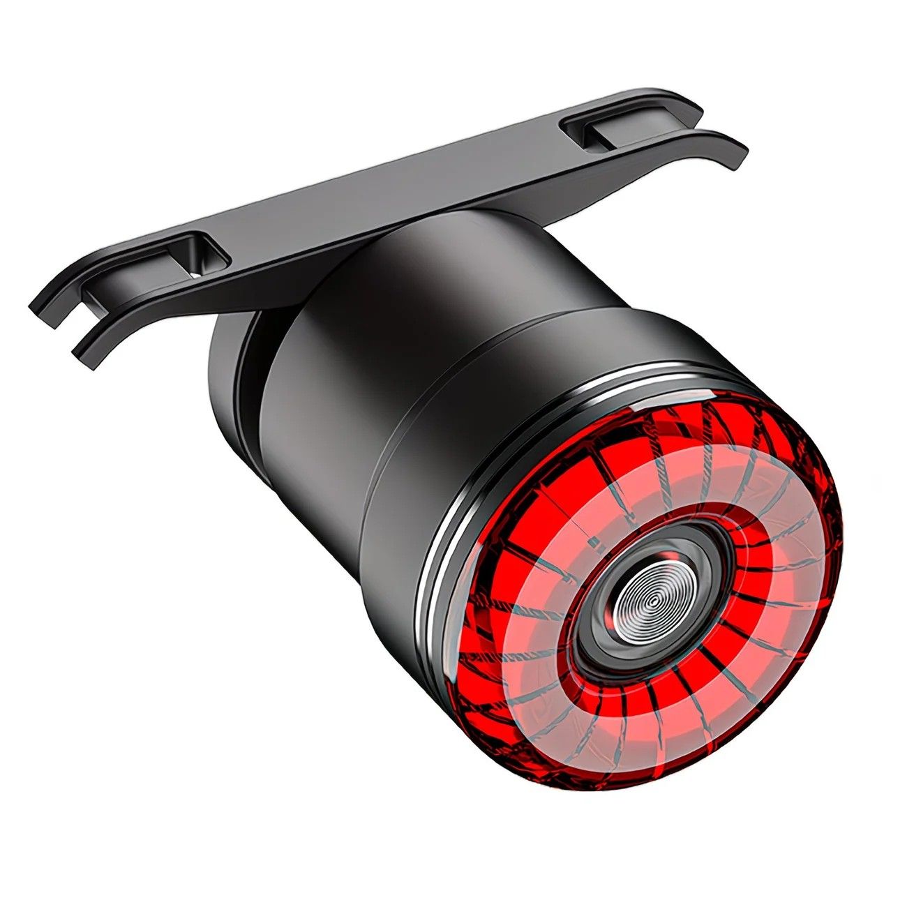 Smart Brake Light Dual Base High Brightness Bicycle Light: Aluminum Alloy Waterproof, Three Brightness Levels, USB Rechargeable 8-15 Hours Runtime, Brake Sensor Activation, Safe Night Riding. - Image 4