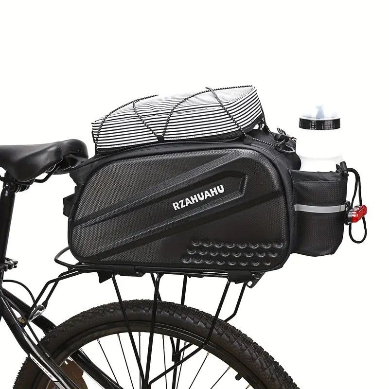 Ride and commute with one bag – waterproof, large capacity, and instantly converts to a shoulder bag.（Silver-gray reflective backpack） - Image 6