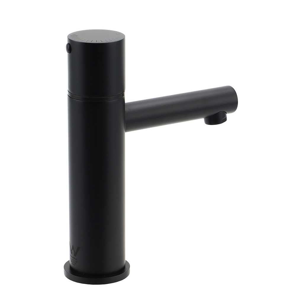 WELS 6L/min Black Standard Basin Mixer Vanity Sink Faucet Bubble Tap Laundry Set - Image 3