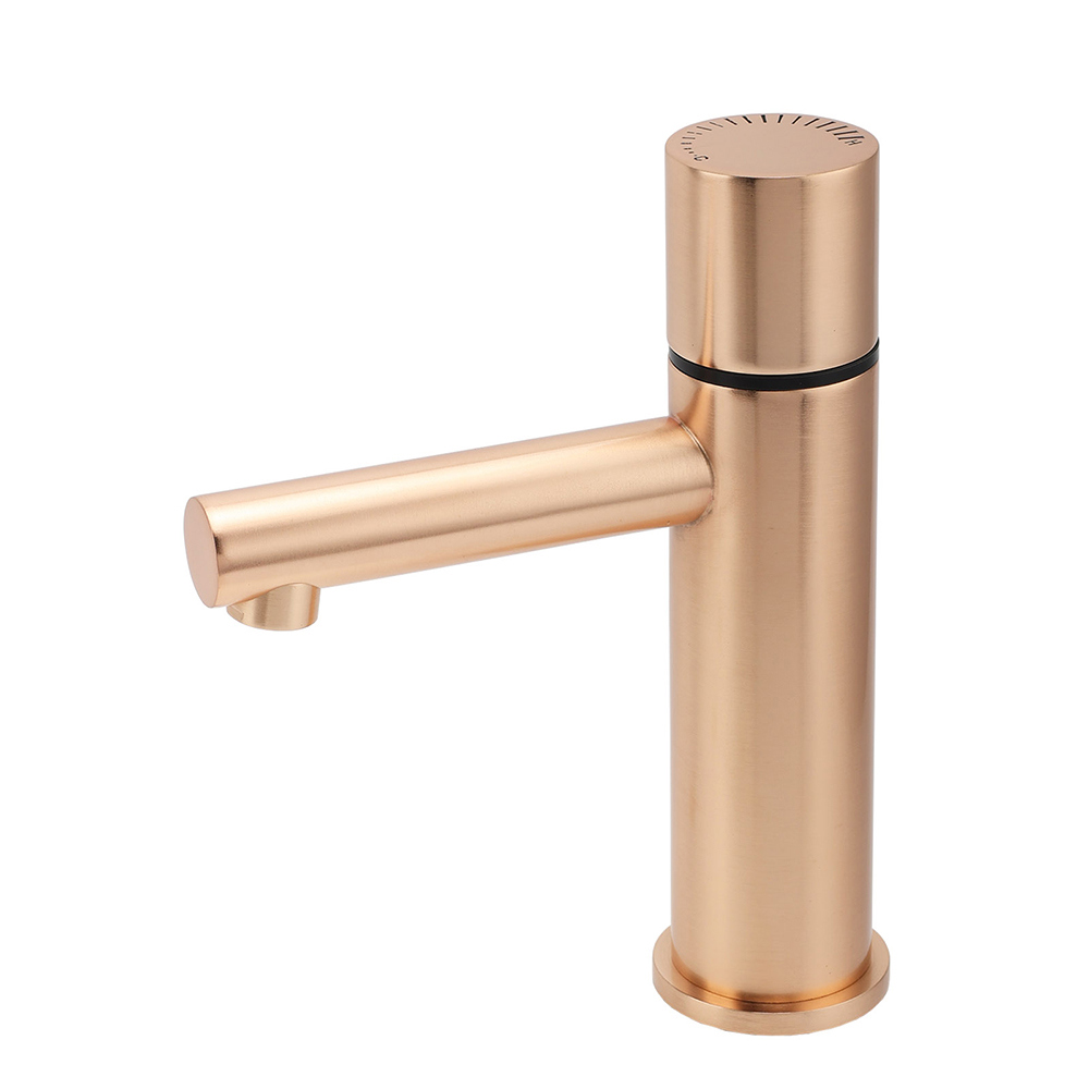 WELS 6L/min Rose Gold Basin Mixer Vanity Sink Bubble Faucet Tap Washing Laundry - Image 1