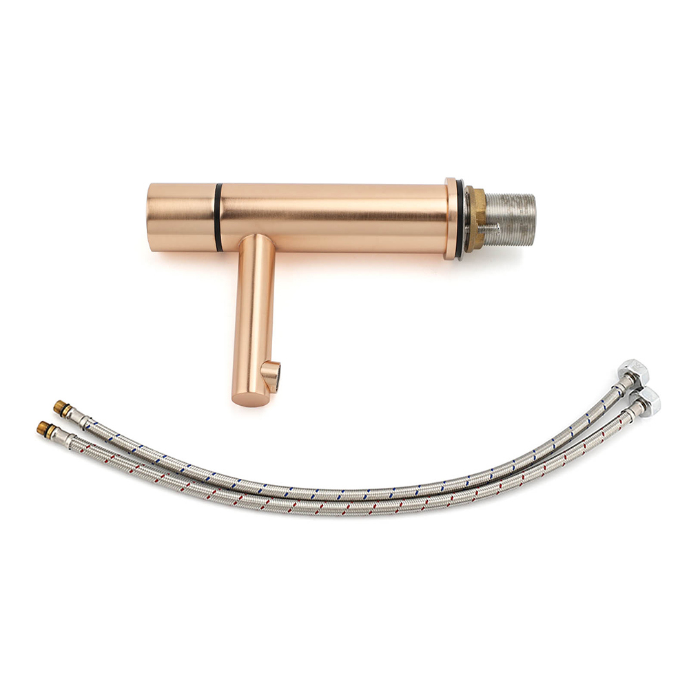 WELS 6L/min Rose Gold Basin Mixer Vanity Sink Bubble Faucet Tap Washing Laundry - Image 7