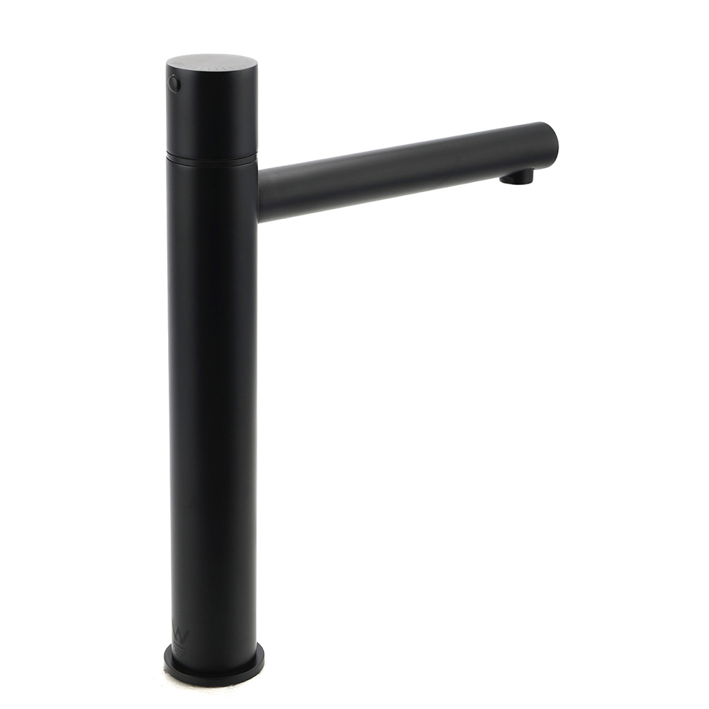 WELS Black 30cm Tall Basin Mixer Vanity Sink Faucet Bubble Tap Laundry 180º Turn - Image 3
