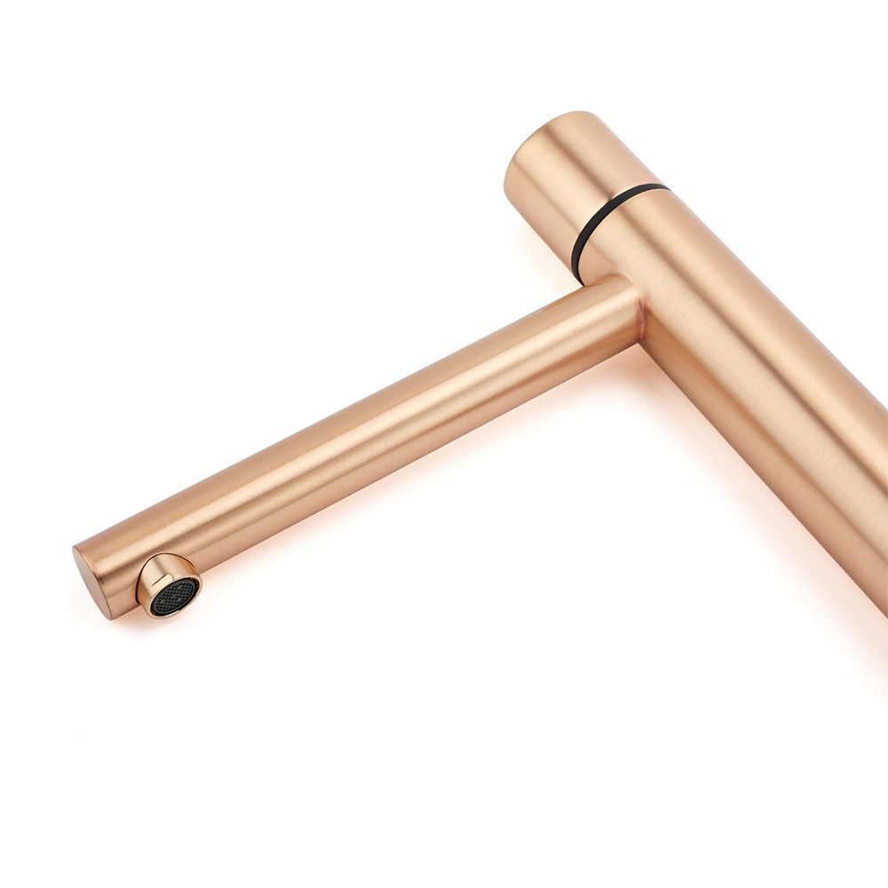 WELS 6L/min Rose Gold Bathroom Basin Mixer Vanity Sink Bubble Faucet Tap Laundry - Image 4