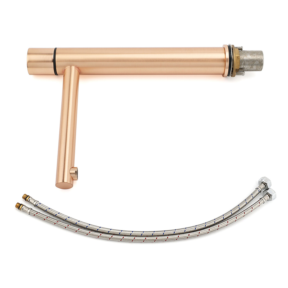 WELS 6L/min Rose Gold Bathroom Basin Mixer Vanity Sink Bubble Faucet Tap Laundry - Image 7