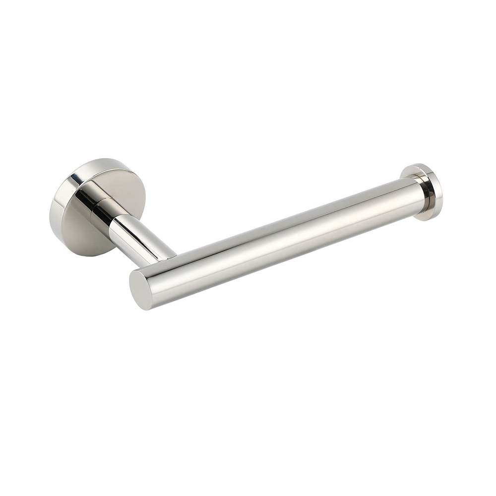 Bathroom Mirror Chrome Stainless Steel Toilet Paper Roll Tissue Holder Rack Kit - Image 1