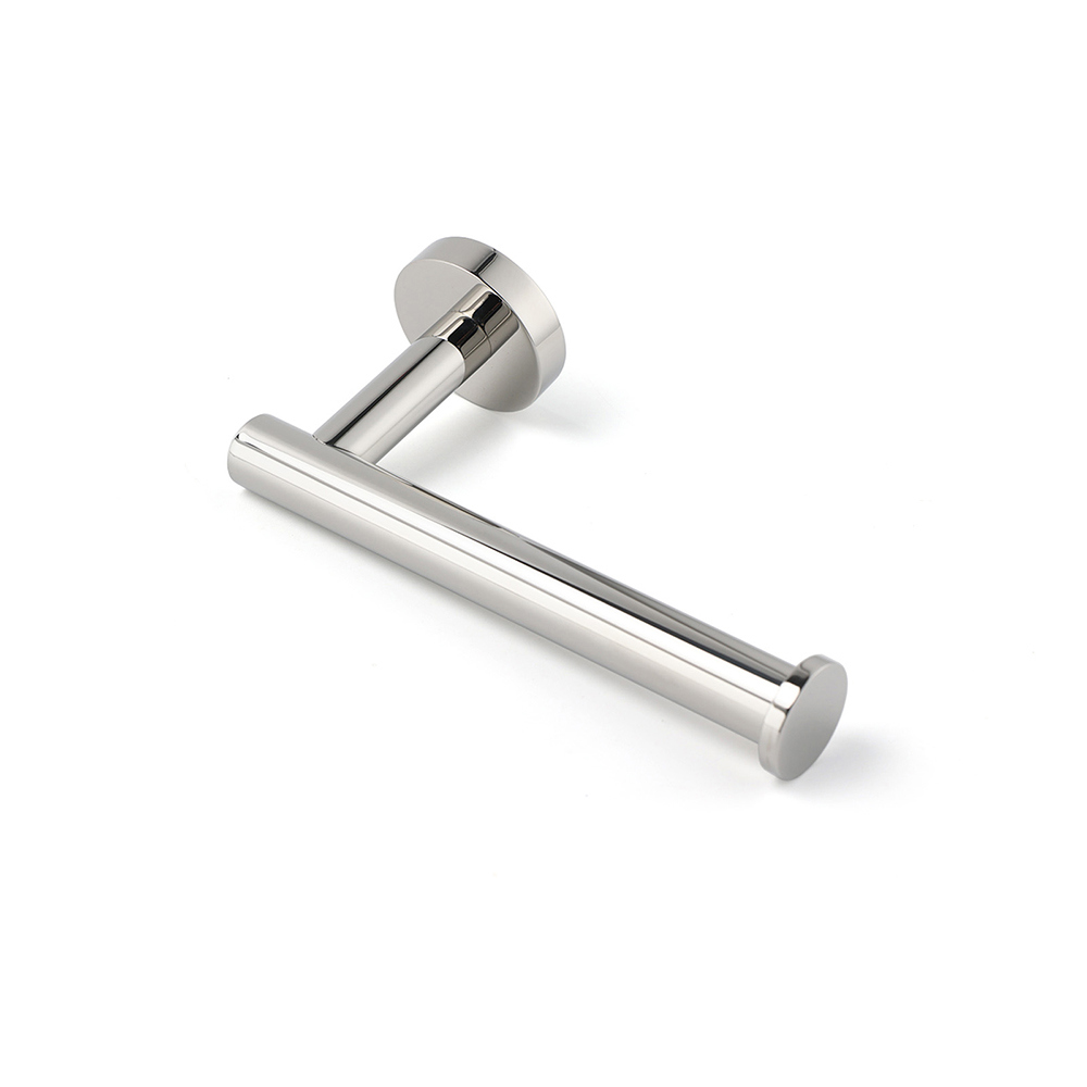 Bathroom Mirror Chrome Stainless Steel Toilet Paper Roll Tissue Holder Rack Kit - Image 3