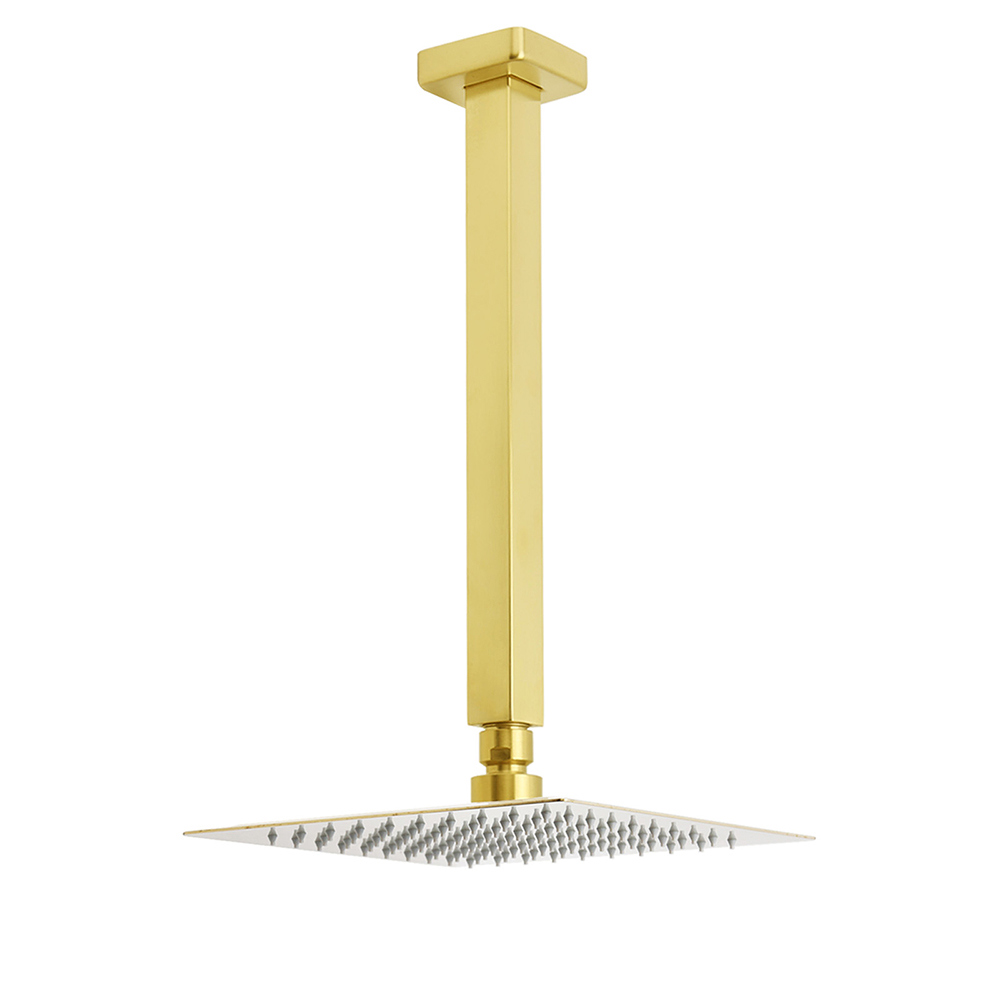 WELS Brushed Gold Square 8