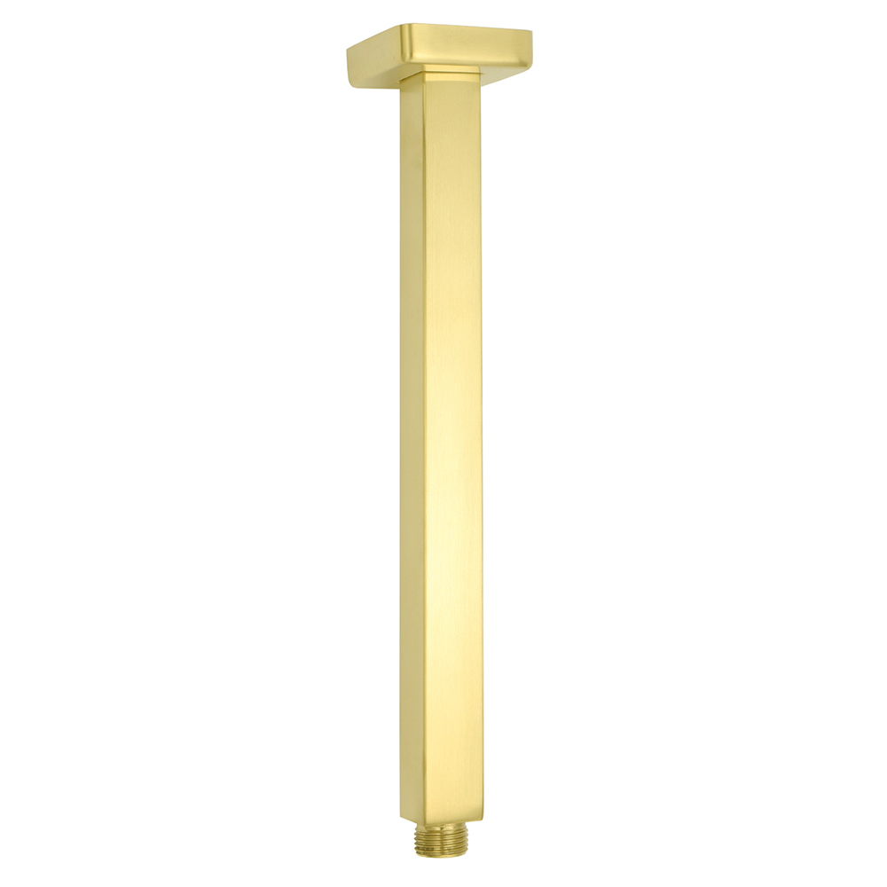 Brushed Gold Square 12