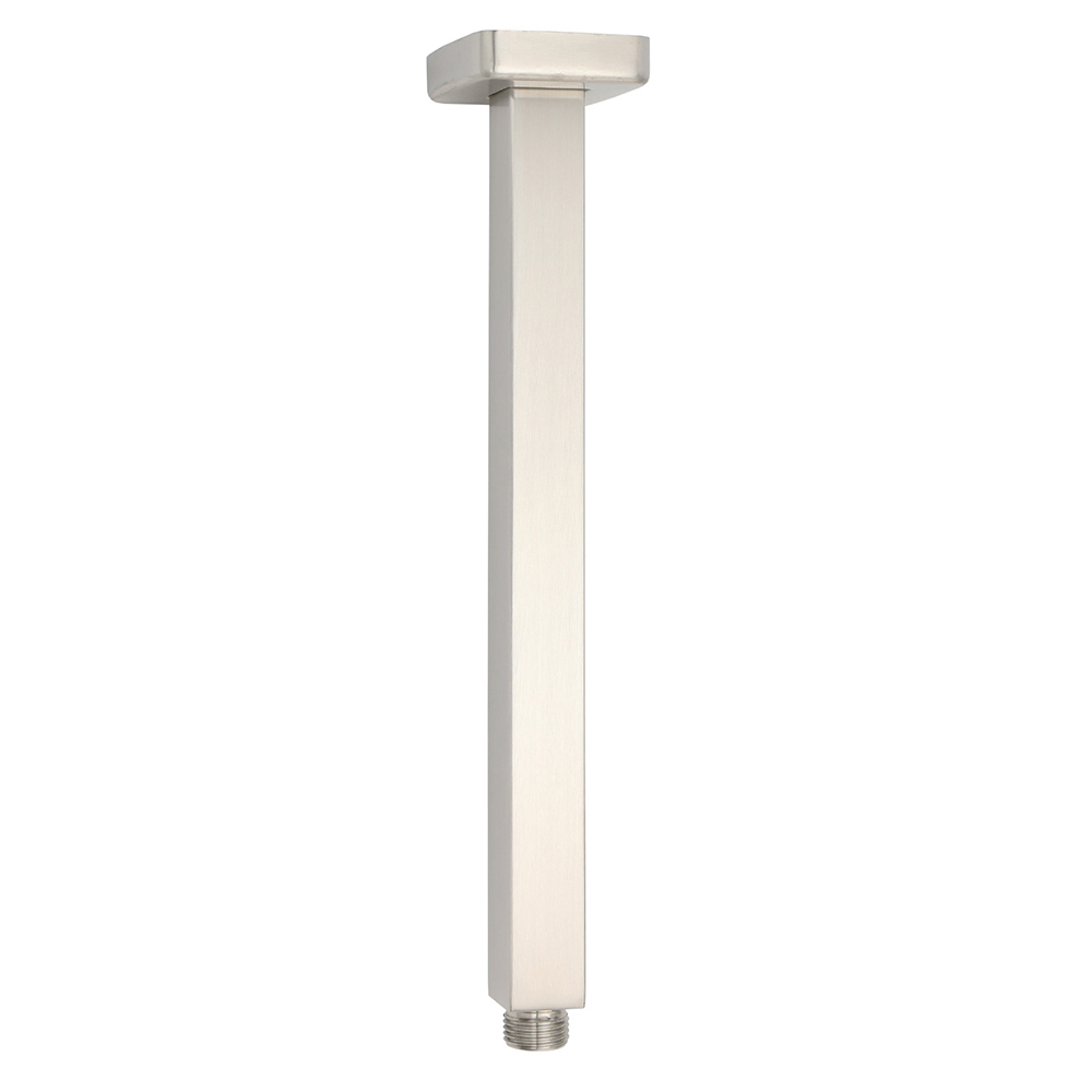 Brushed Nickel Square 8